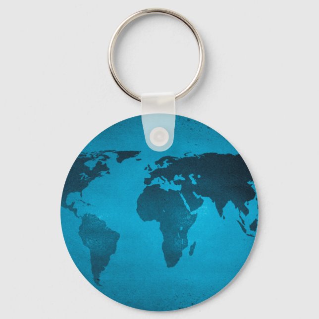 Porte-clés Vintage blue (Recto)