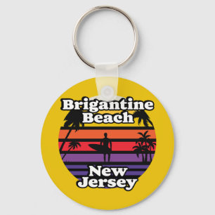 Porte-clés Vintage Brigantine Beach New Jersey