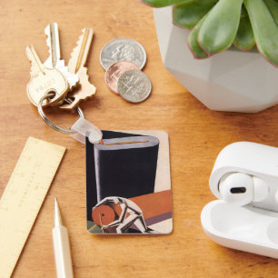 Porte-clés Vintage Business, Art Deco Fabrics and Textiles