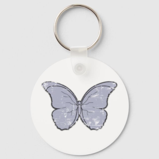 Porte-clés Vintage Butterfly (Recto)