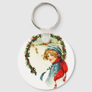 Porte-clés Vintage Christmas