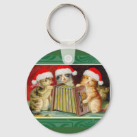 Vintage Christmas Cats