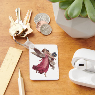 Porte-clés Vintage Christmas, Victorian Guardian Angel