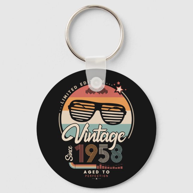 Porte-clés Vintage depuis 1958 (Recto)