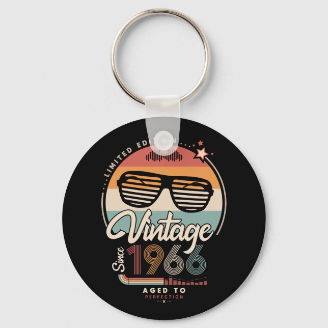 Porte-clés Vintage depuis 1966 (Recto)