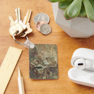 Porte-clés Vintage Fairy Tale, la sirène par Edmund Dulac