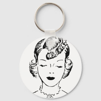 Porte-clés Vintage fille