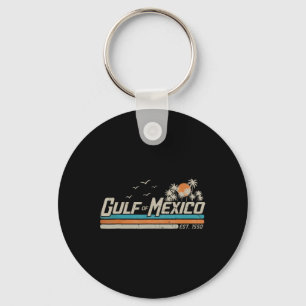 Porte-clés Vintage Golfe Du Mexique Depuis 1550 Retro Vintage