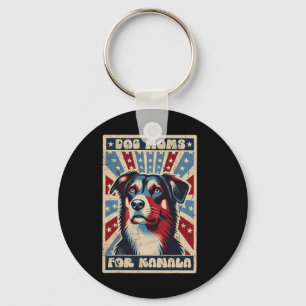 Porte-clés Vintage Harris Waltz Chien Moms Pour Kamala Americ