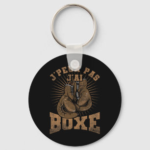Porte-clés Vintage Je Peux Pas J'ai Boxe Boxe Pour Boxeurs 