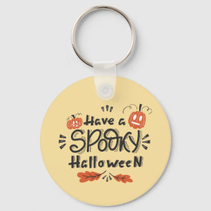 Porte-clés Vintage Joyeux Halloween épouvantable