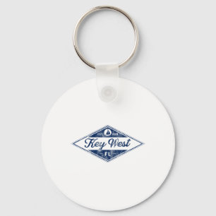 Porte-clés Vintage Key West Florida Keys Établi 1828 Bea