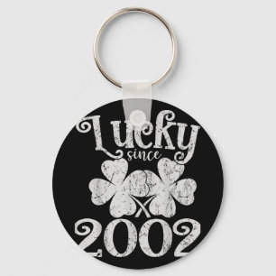 Porte-clés Vintage Lucky depuis 23 2002 Lucky St. Patricks Da