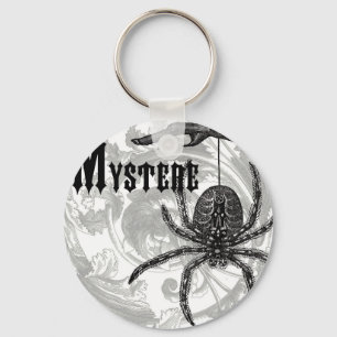 Porte-clés vintage moderne halloween tarantula