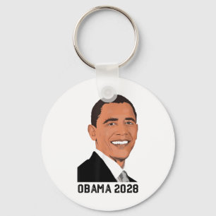 Porte-clés Vintage Obama 2028 Un drôle d'élection politique p