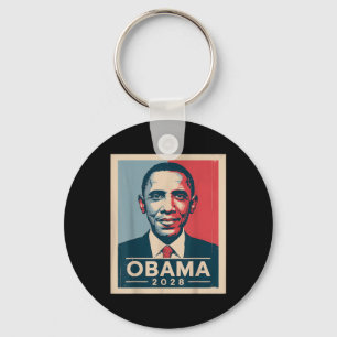 Porte-clés Vintage Obama 2028 Un drôle d'élection politique p