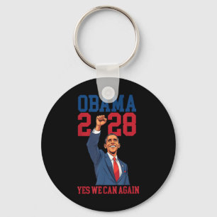 Porte-clés Vintage Obama 2028 Un drôle d'élection politique p