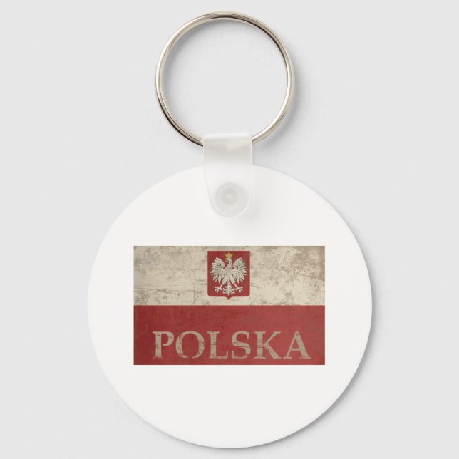 Porte-clés Vintage Polska (Recto)
