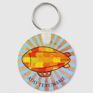 Porte-clés Vintage Print Blimon Ballon Sunny Sky