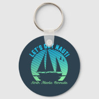 Vintage Retro Bermudes Voile Obtenons Nauti