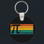Porte-clés Vintage Retro Pi<br><div class="desc">Vintage Retro Pi  Gift</div>