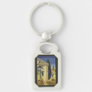 Porte-clés Vintage Rome Italie porte - clé