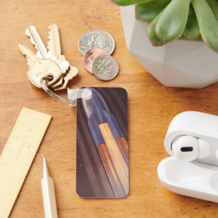 Porte-clés Vintage Science Fiction Space Ship Rockets