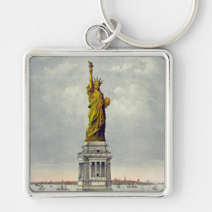 Porte-clés Vintage Statue of Liberty New York Travel