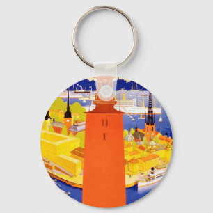 Porte-clés Vintage Stockholm
