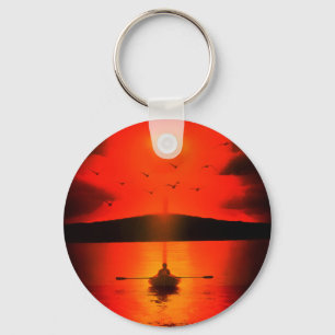 Porte-clés Vintage Sunset Hope Foi Amour Encouragement