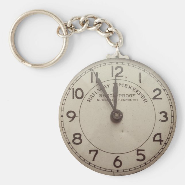 Porte-clés Vintage Taschenuhr (Devant)