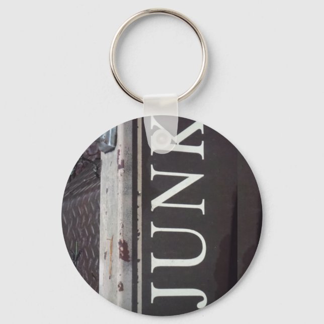 Porte-clés Vintage Tow Truck JUNK SIGN (Recto)