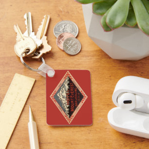 Porte-clés Vintage Travel, Mount Everest, Darjeeling India