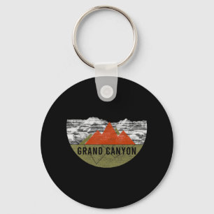 Porte-clés Vintage USA Mountain Randonnée Grand Canyon Nation