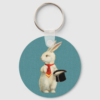 Porte-clés Vintage White Rabbit
