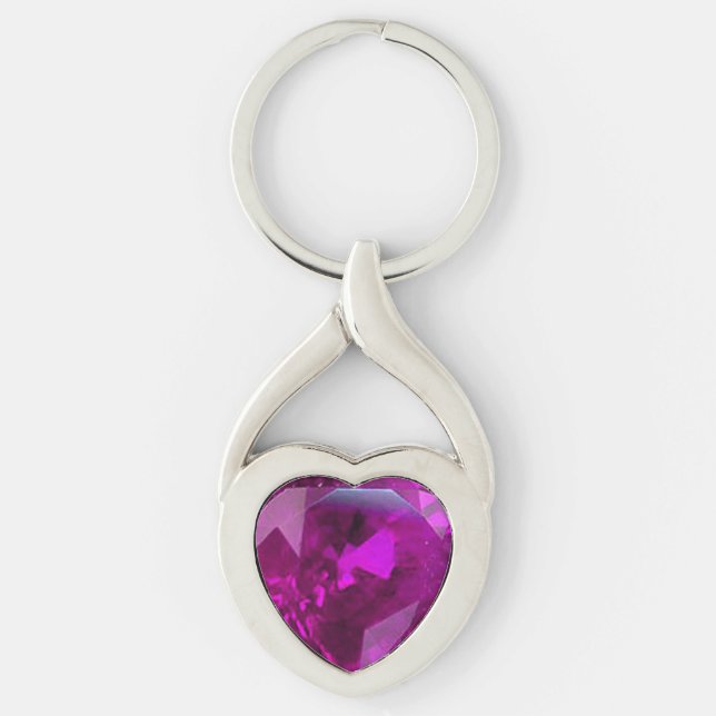 Porte-clés Violet (Devant)