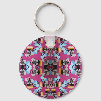 Porte-clés Violettes Douces Et Mobilier