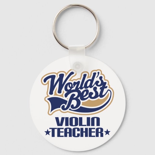 Porte-clés Violin Teacher Gift (Recto)