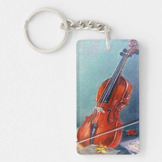 Porte-clés Violon/Violon (Devant)
