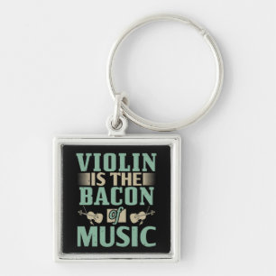 Porte-clés Violon - Violon Est Le Bacon De La Musique