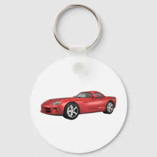 Porte-clés Viper Hard-Top Muscle Car: Red Finish