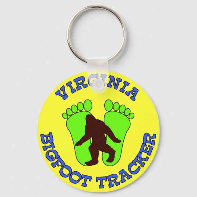 Porte-clés Virginia Bigfoot Tracker (Recto)