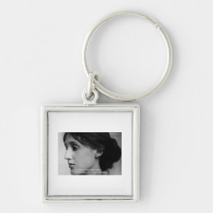 Porte-clés Virginia Woolf "Trouver la paix" Citation de sages