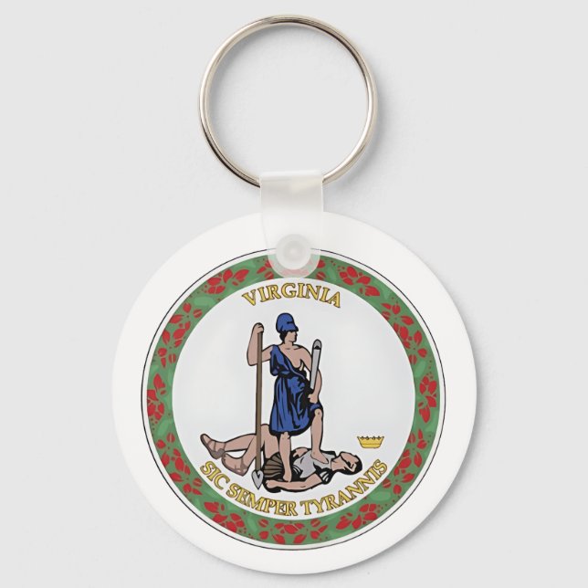 Porte-clés Virginie  (Recto)