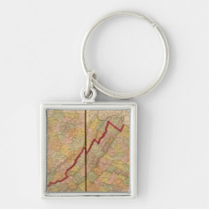 Porte-clés Virginie, Virginie-Occidentale