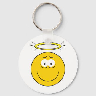 Porte-clés Visage angulaire innocent