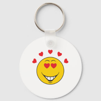 Porte-clés Visage d'amour