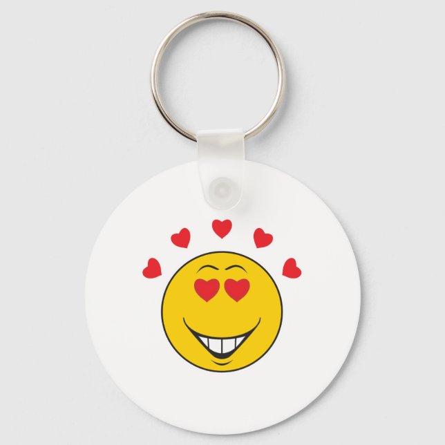 Porte-clés Visage d'amour (Recto)