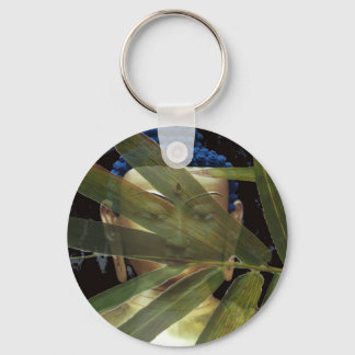 Porte-clés Visage de Bouddha Bamboo