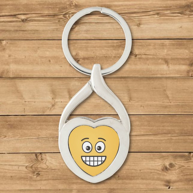 Porte-clés Visage de broyage avec yeux ouverts (Créateur téléchargé)